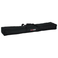 Black nylon stand carry bag with shoulder strap and end handle