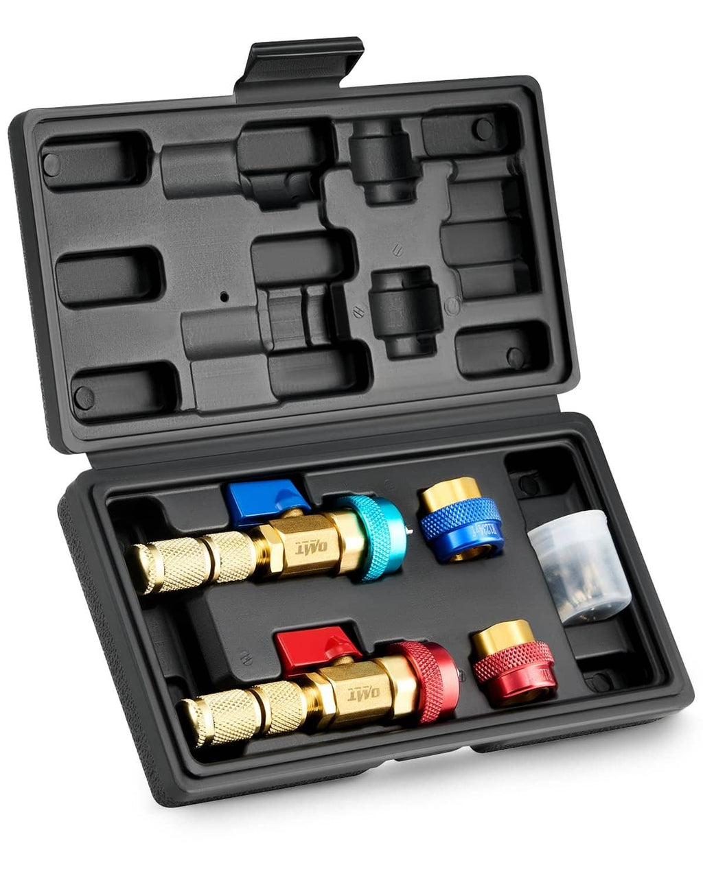 RivetOak Orion Motor Tech AC Valve Core Removal Tool, R134a R1234yf R22 Black