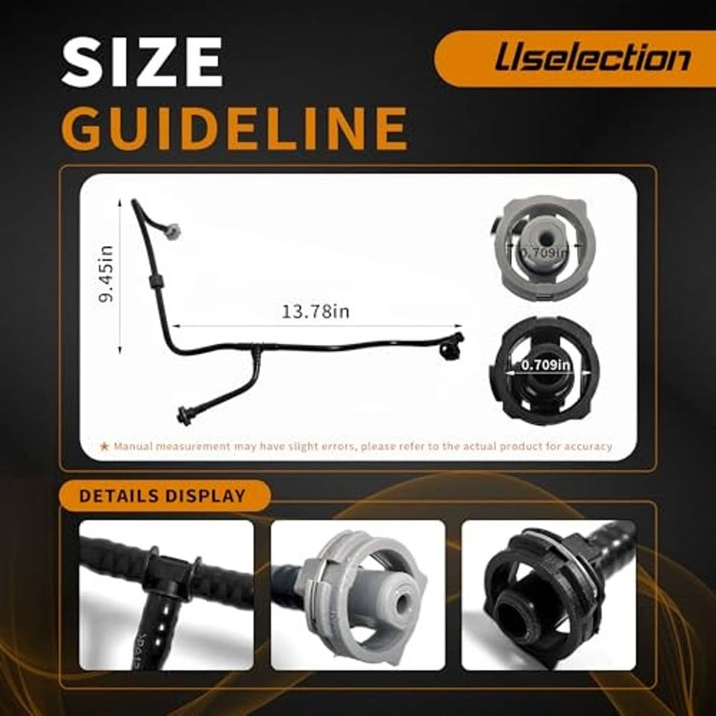 Coolant hose pipe set with metal end caps and mounting connector fittings