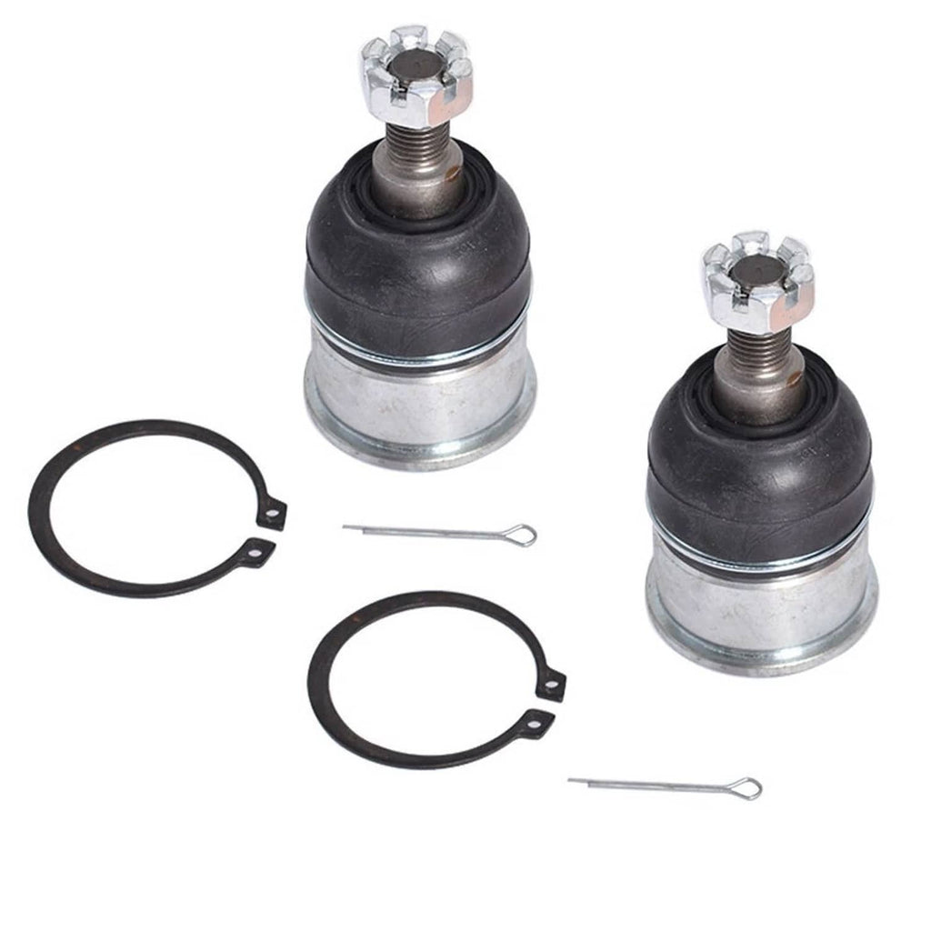 Front control arm ball joint kits with rubber boots and retaining rings