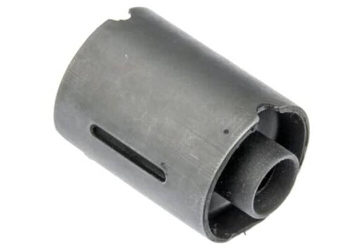 Manual transmission shift lever bushing, gray metal sleeve with black insert