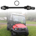 Rear prop shaft assembly with universal joints and black O-ring seal