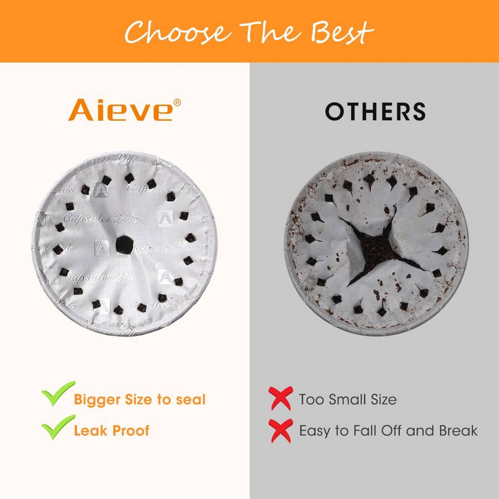 Comparison of aluminum foil seal lid sizes: larger, secure seal vs smaller, prone to fail
