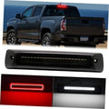 Smoked LED third brake light with dark housing and clear LED bar lens