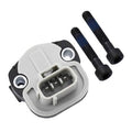Throttle position sensor with 3-pin connector and two black mounting bolts