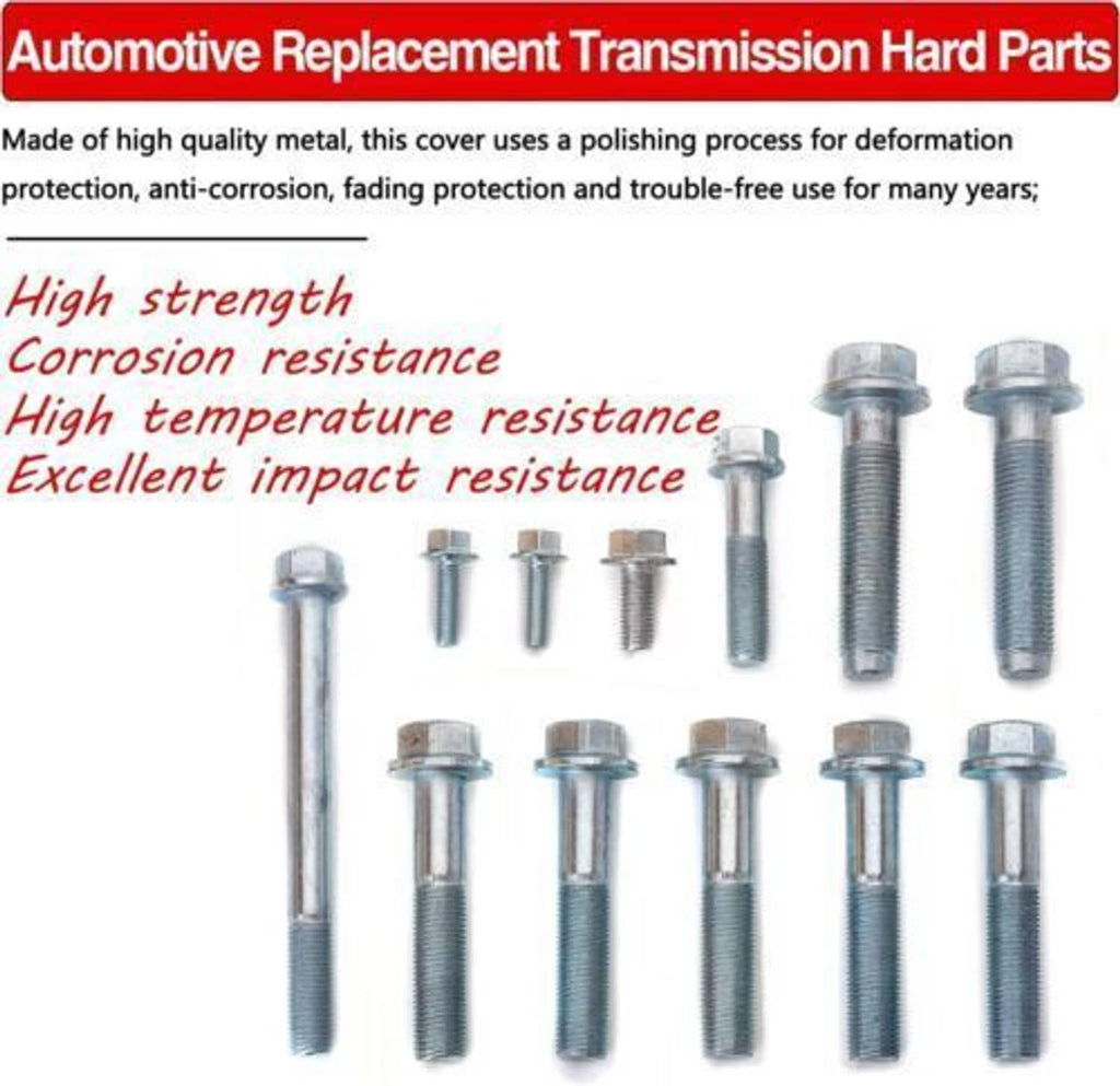 Transmission bolt kit with assorted bolts shown in a parts layout