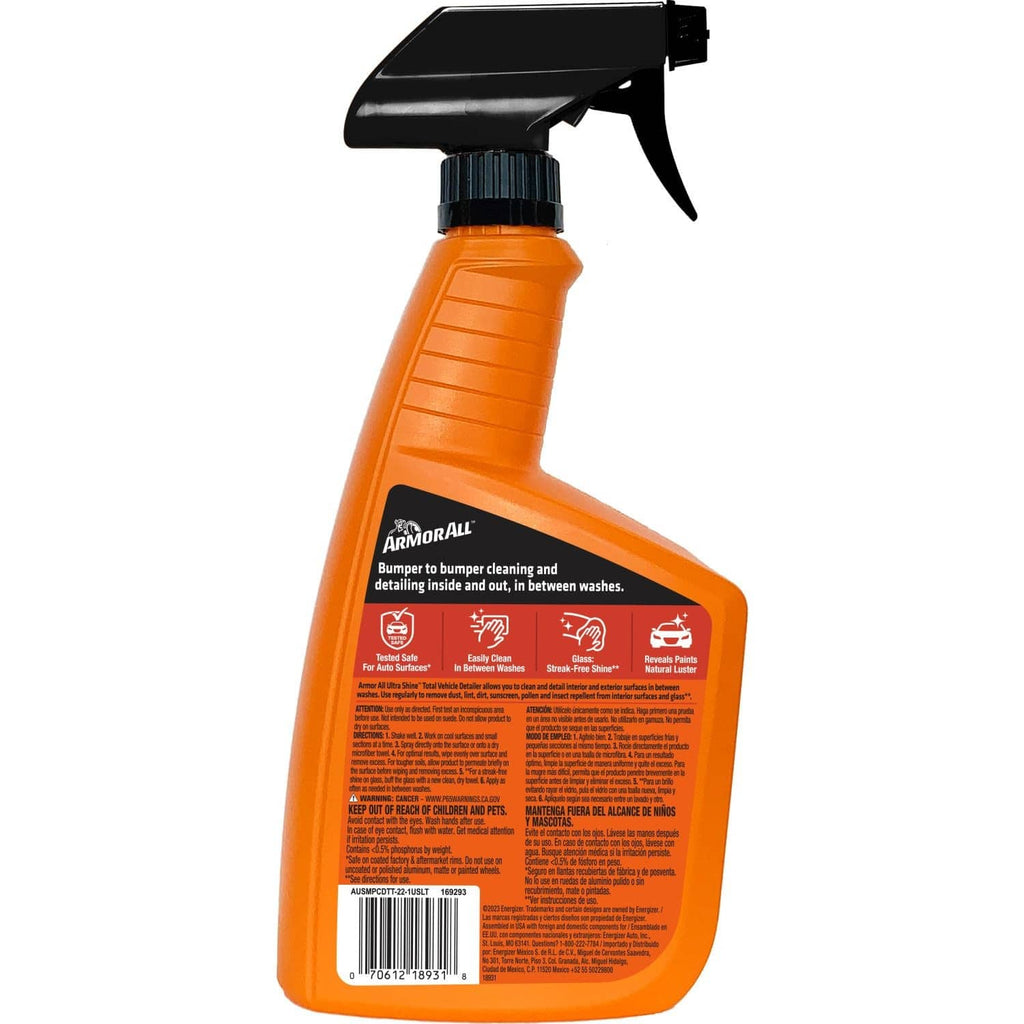 RivetOak Armor All Ultra Shine Total Vehicle Detailer by 22 Fl Oz (Pack of 1)