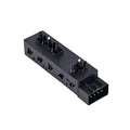 Power seat adjuster switch with black 10-pin connector and control buttons