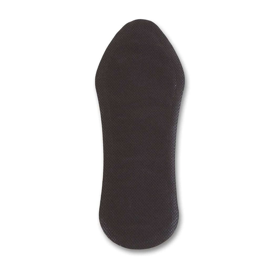 Ultra-thin dark insole foot warmer pad, single insert