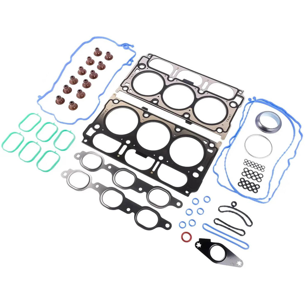Camshaft lifters kit components: gaskets, seals, lifters, and hardware