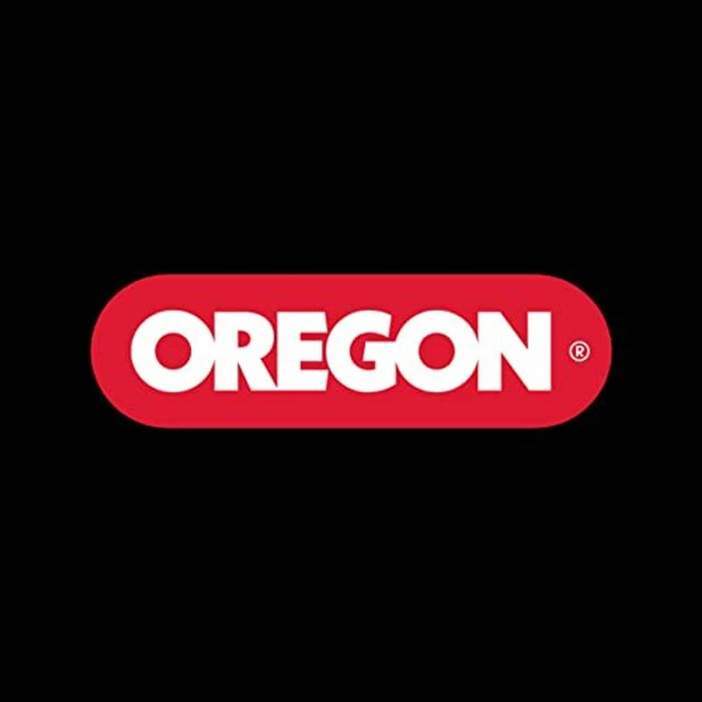 OREGON brand logo in red and white on black background
