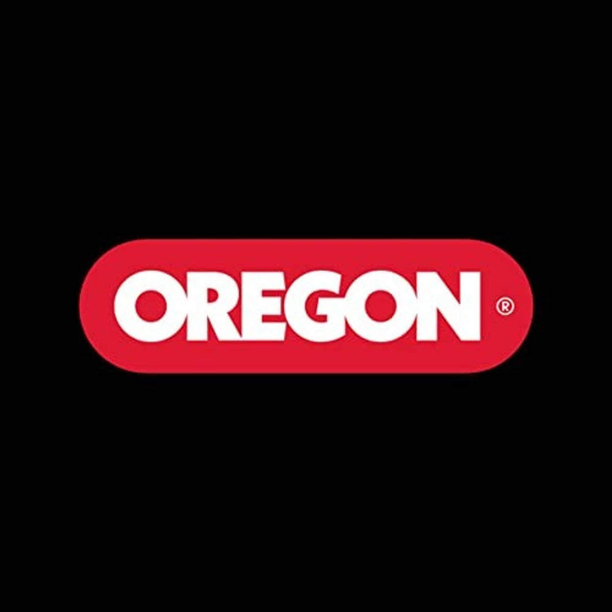 OREGON brand logo in red and white on black background