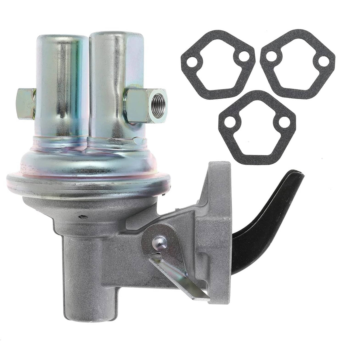 Fuel lift transfer pump with mounting flange and included gasket set