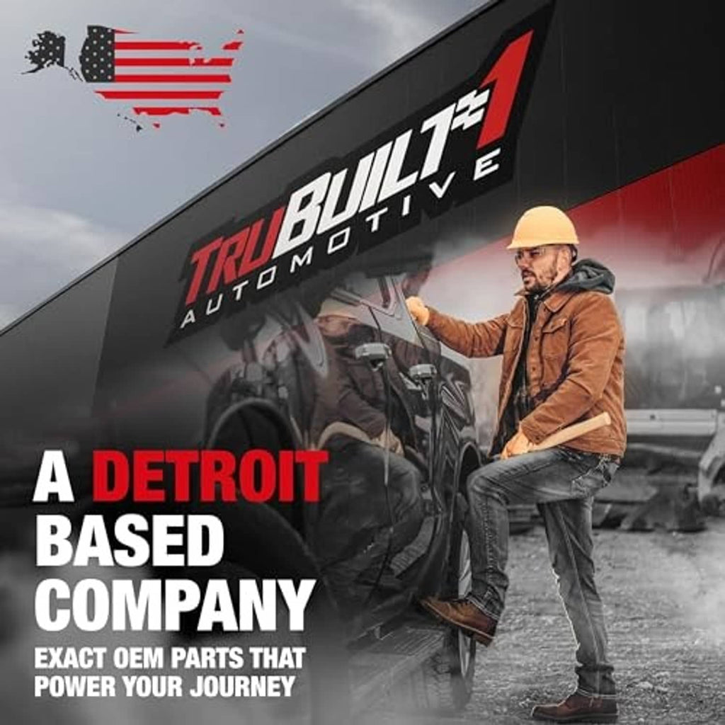 TruBull upgraded metal door handle promotion on company truck wrap