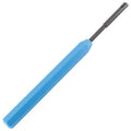Wire wrap tool for 22-24 AWG: blue handle, metal shaft