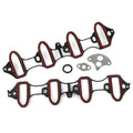 Intake manifold gasket set with red-edged gaskets and small metal seals, new