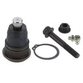 Front suspension ball joint assembly kit with black boot, seal, and mounting hardware