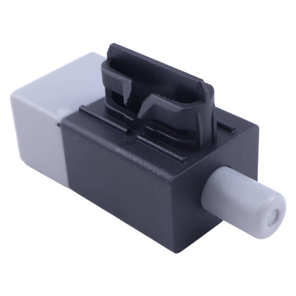 Safety plunger interlock switch with gray actuator plunger and black base