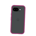 Ultra-thin rose pink phone case for Google Pixel 10a with camera cutout