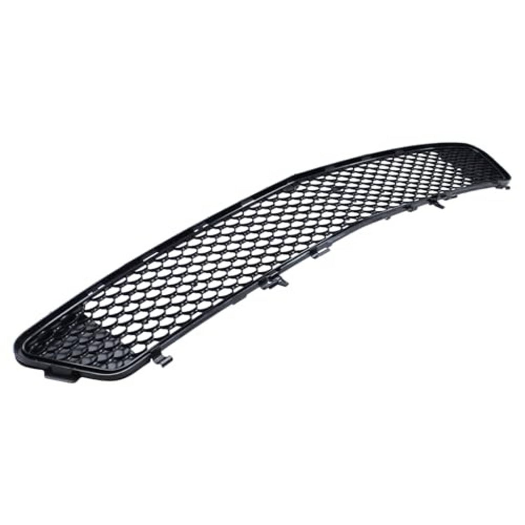 Front bumper lower grille with black honeycomb mesh and underside mounting points