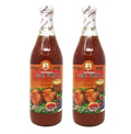 Two Mae Ploy sweet chili sauce bottles, 25 fl oz (730 ml) each, sealed caps