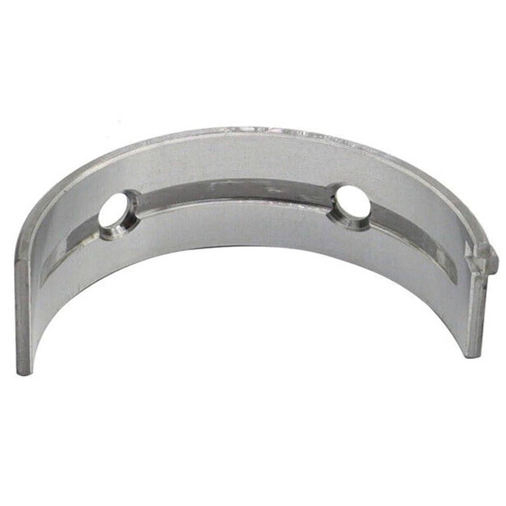 Main and rod bearing kit with a single silver curved bearing shell