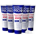 Welmedix HomeCare PRO Rapid Relief zinc oxide diaper rash cream, 5-pack tubes.