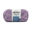 Purple heather super bulky acrylic yarn skein, for Bernat Blanket twist style