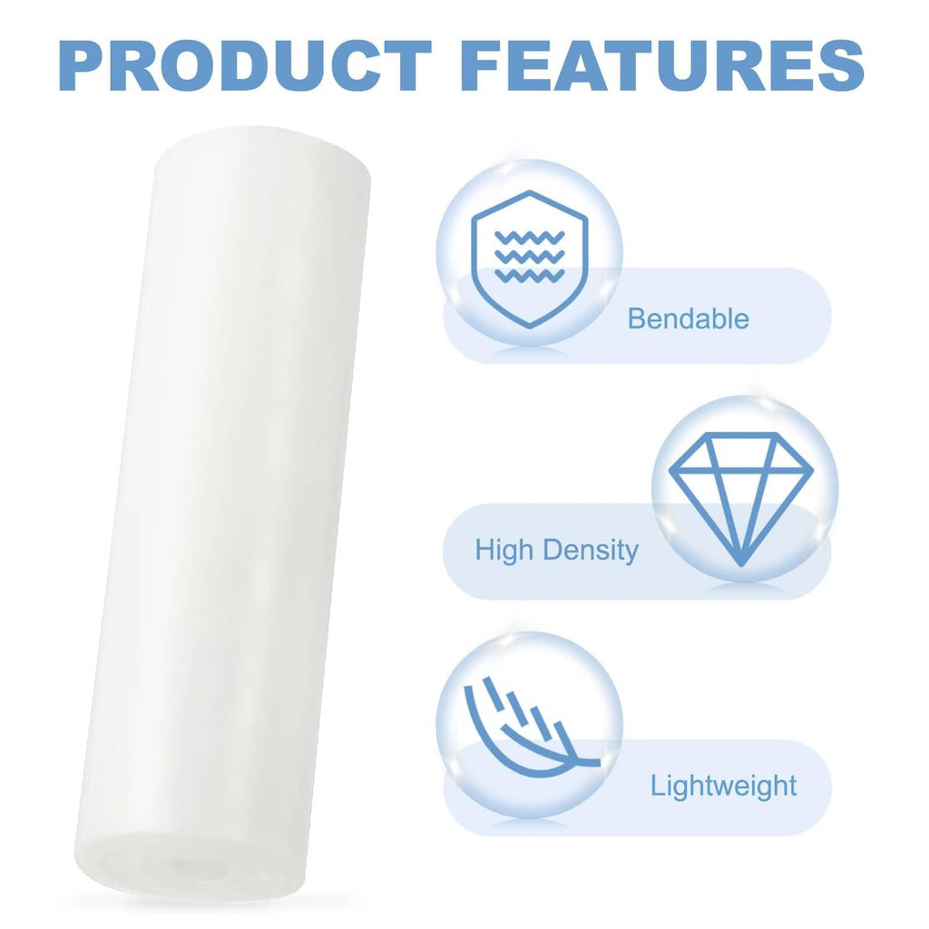 Flexible clear air conditioner blowing bag, bendable high-density lightweight design
