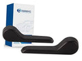 Black seat recliner handle replacement, curved grip lever