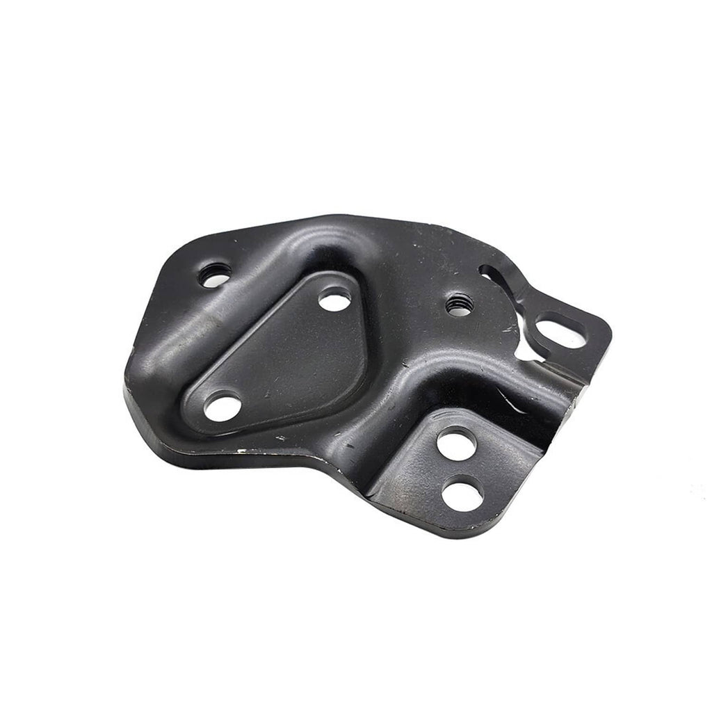 Black shifter linkage bracket with multiple mounting holes