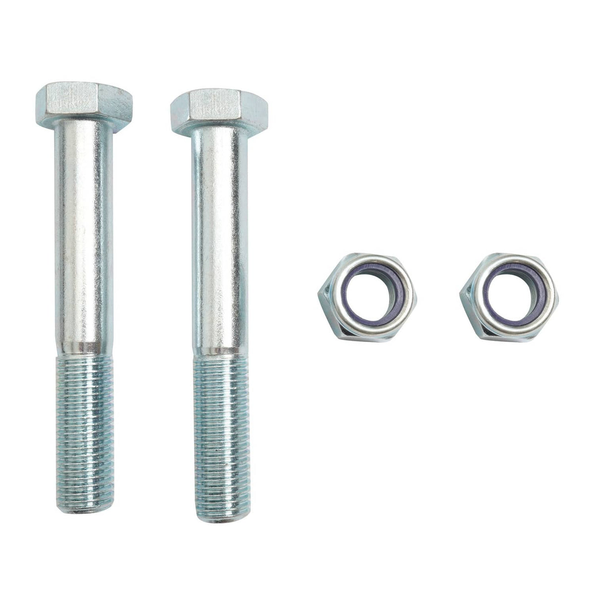 Bolts, nuts, and washers hardware set for screening skeleton mud bucket attachment