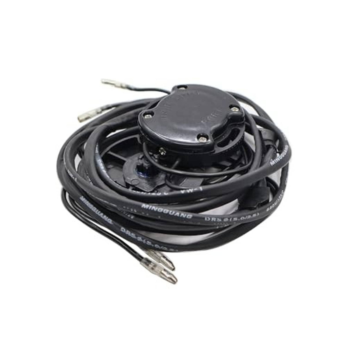 Tilt/trim sender limit kit with single black sensor cap and attached wire harness with terminals