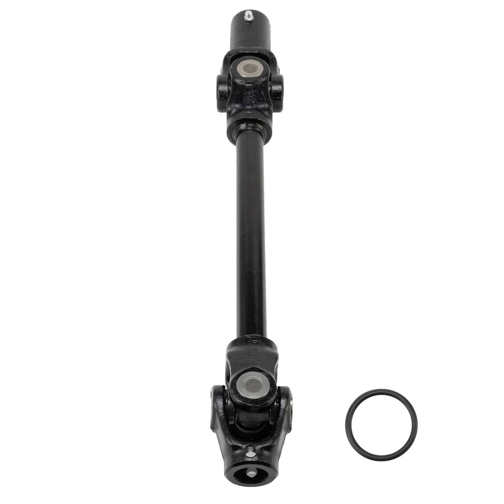 Rear prop shaft with center support joint and black O-ring seal