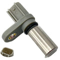 Crankshaft position sensor with gray housing, metal cylinder and electrical connector