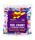 Individually wrapped Zotz fizzy bulk hard candy, 100 count assorted flavors in bag