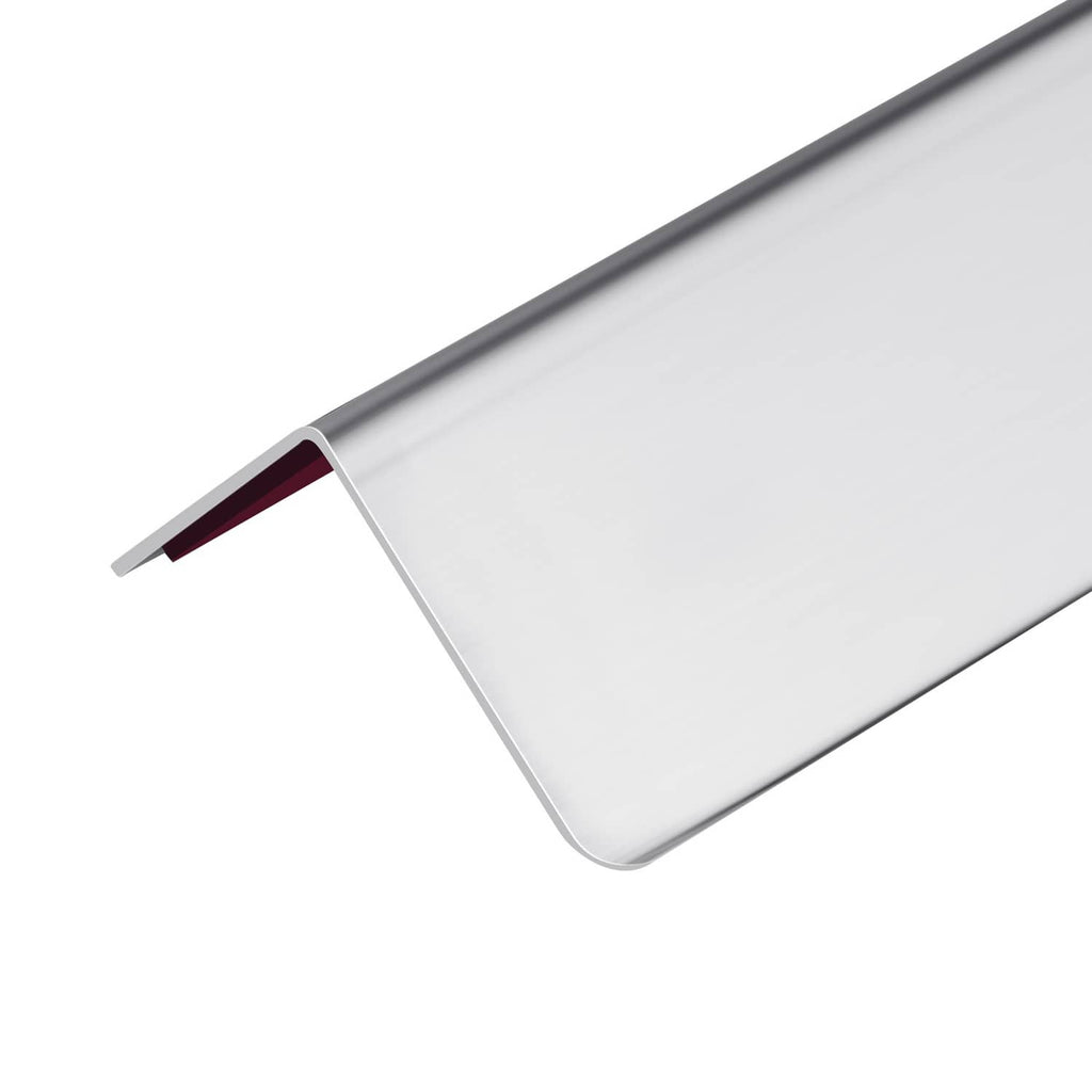 Stainless steel wall corner protector, rounded edge for wall corners
