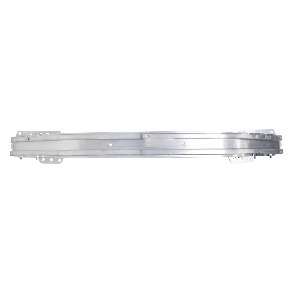 Long front bumper reinforcement beam bar with multiple mounting tabs