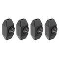 Inline rotary cord dimmer switch, black with textured control knob