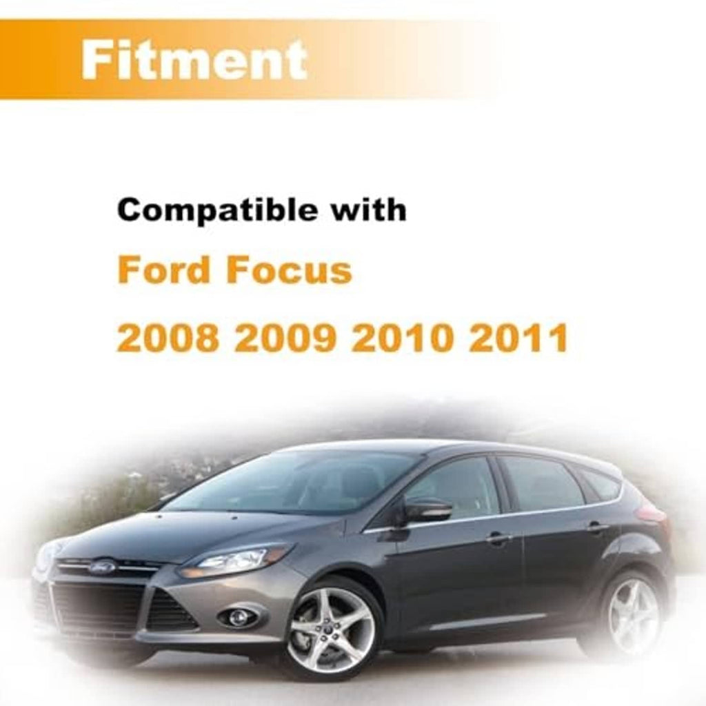 Front right exterior door handle reinforcement compatibility set for Ford Focus (2008-2011)