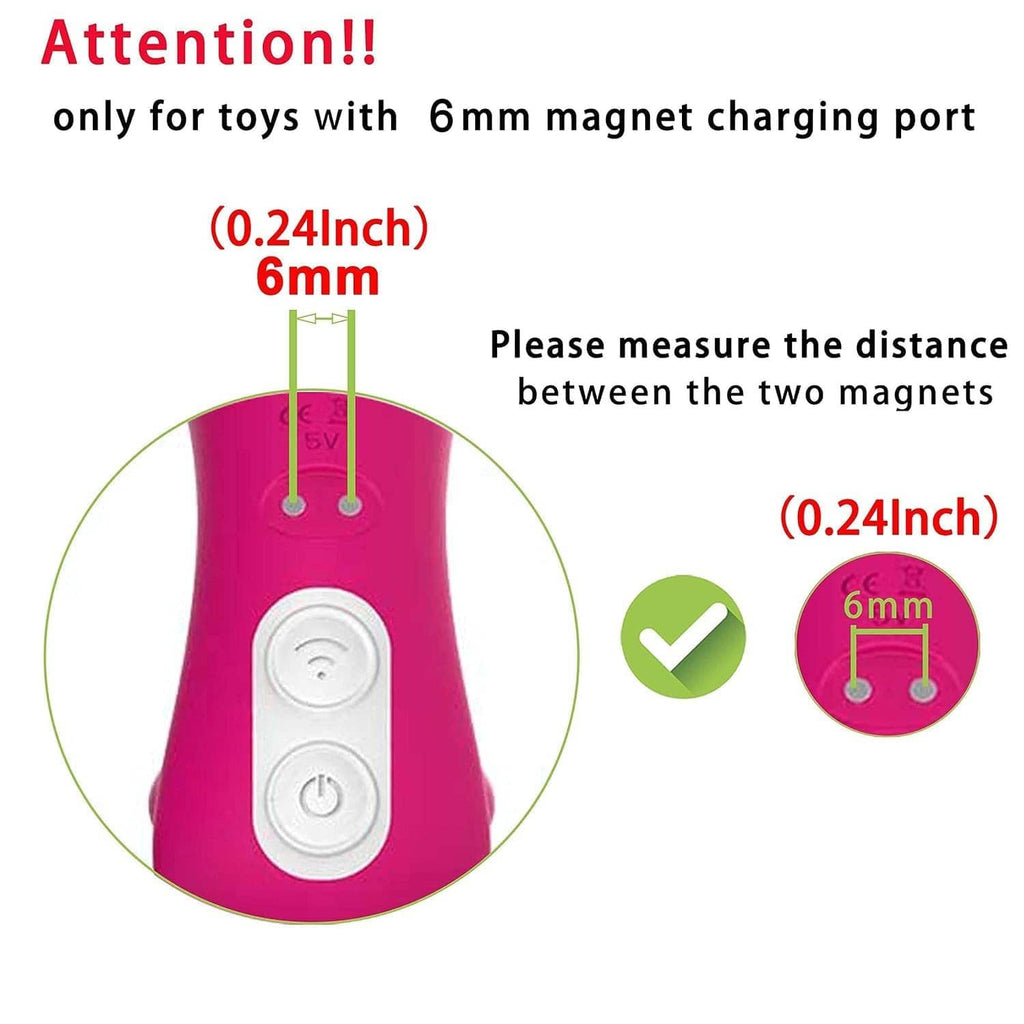 6mm magnetic charging port fit guide for magnetic USB DC cable