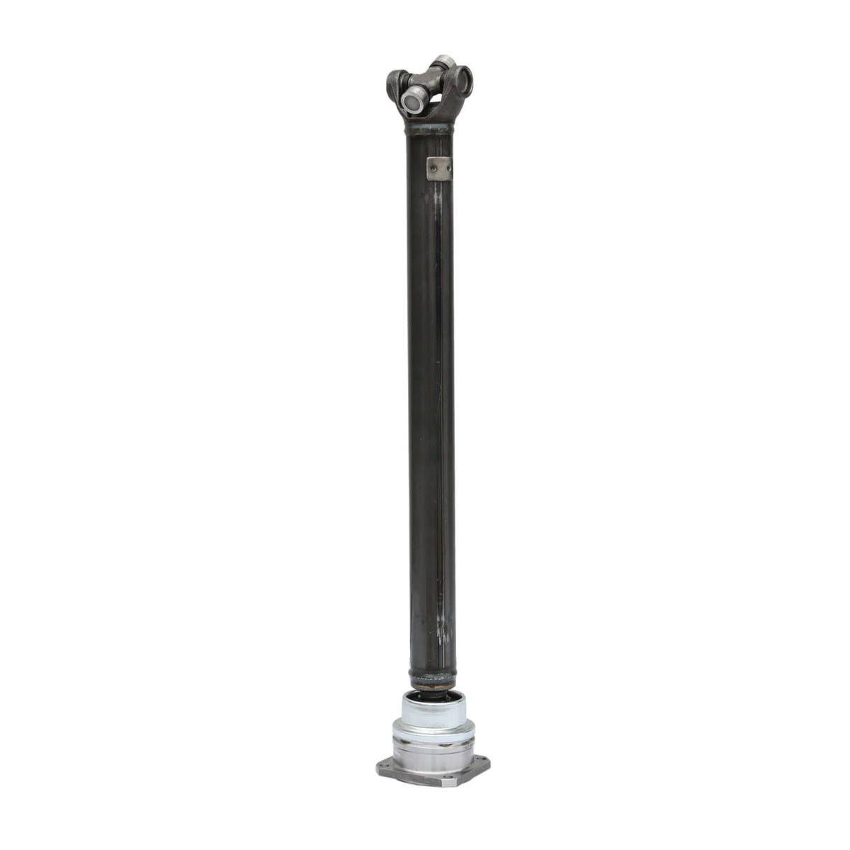 Front prop drive shaft assembly with extended shaft and top and bottom joints