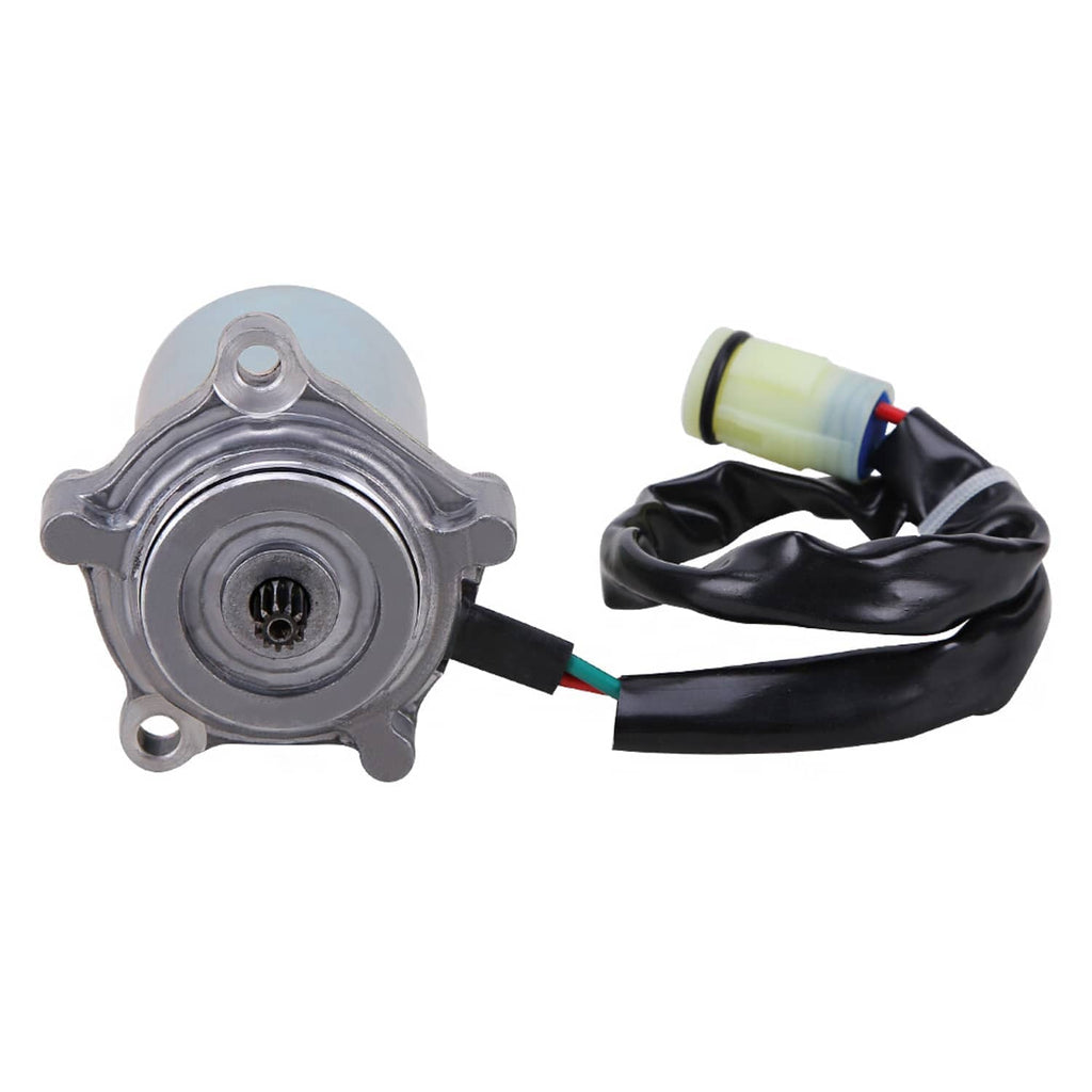 Power shift control motor front cover with wiring harness and pale connector