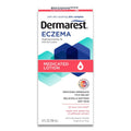 Dermarest Eczema medicated lotion box, front panel for 4 fl oz anti-itch relief