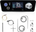 Digital PID control board with temperature display, dial knob, and probe wire kit