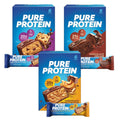 Pure Protein variety pack protein bars, 18-count assortment in chocolate flavors