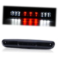 Smoked LED third brake light bar with red center glow and clear outer LEDs