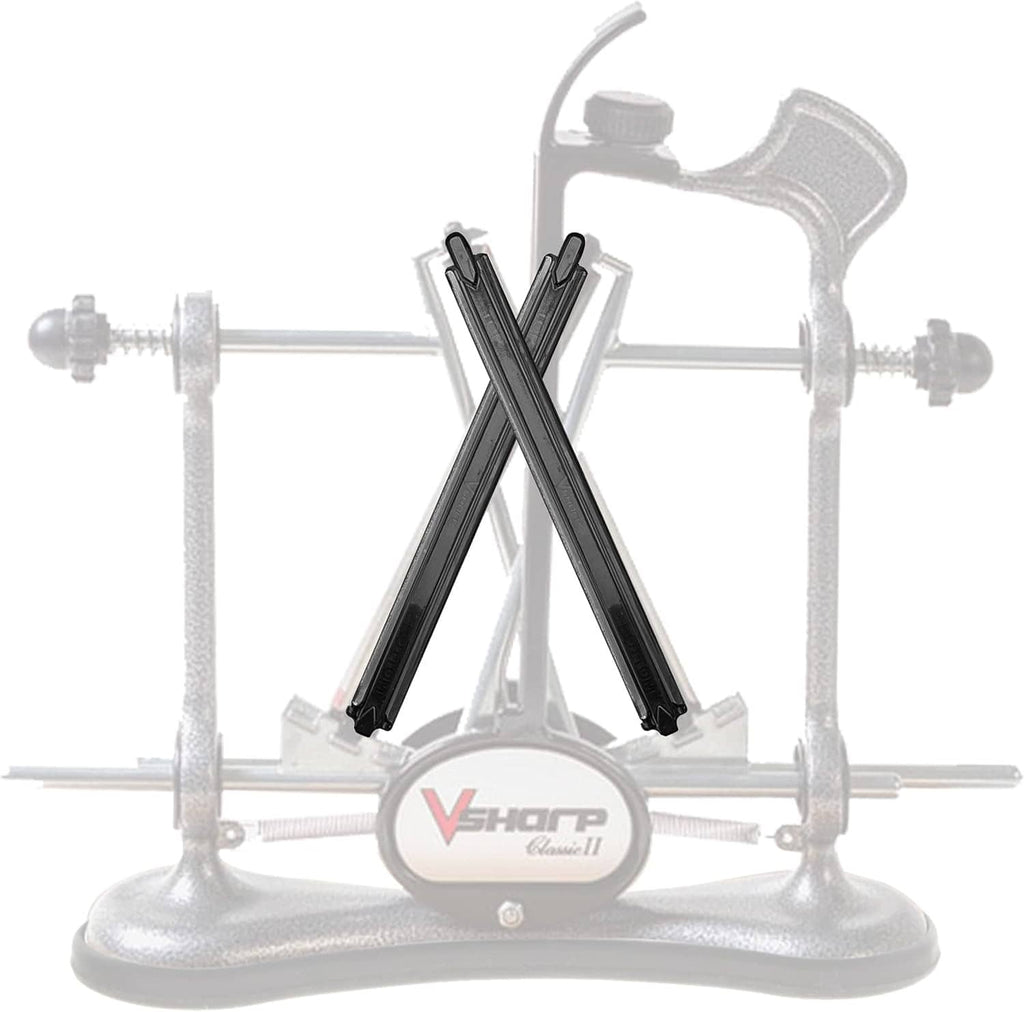 VSharp Classic II sharpening jig with two black replacement hone rods