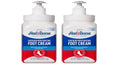 Heal&Rescue superior foot cream bottles, white pump bottles for moisturizing feet