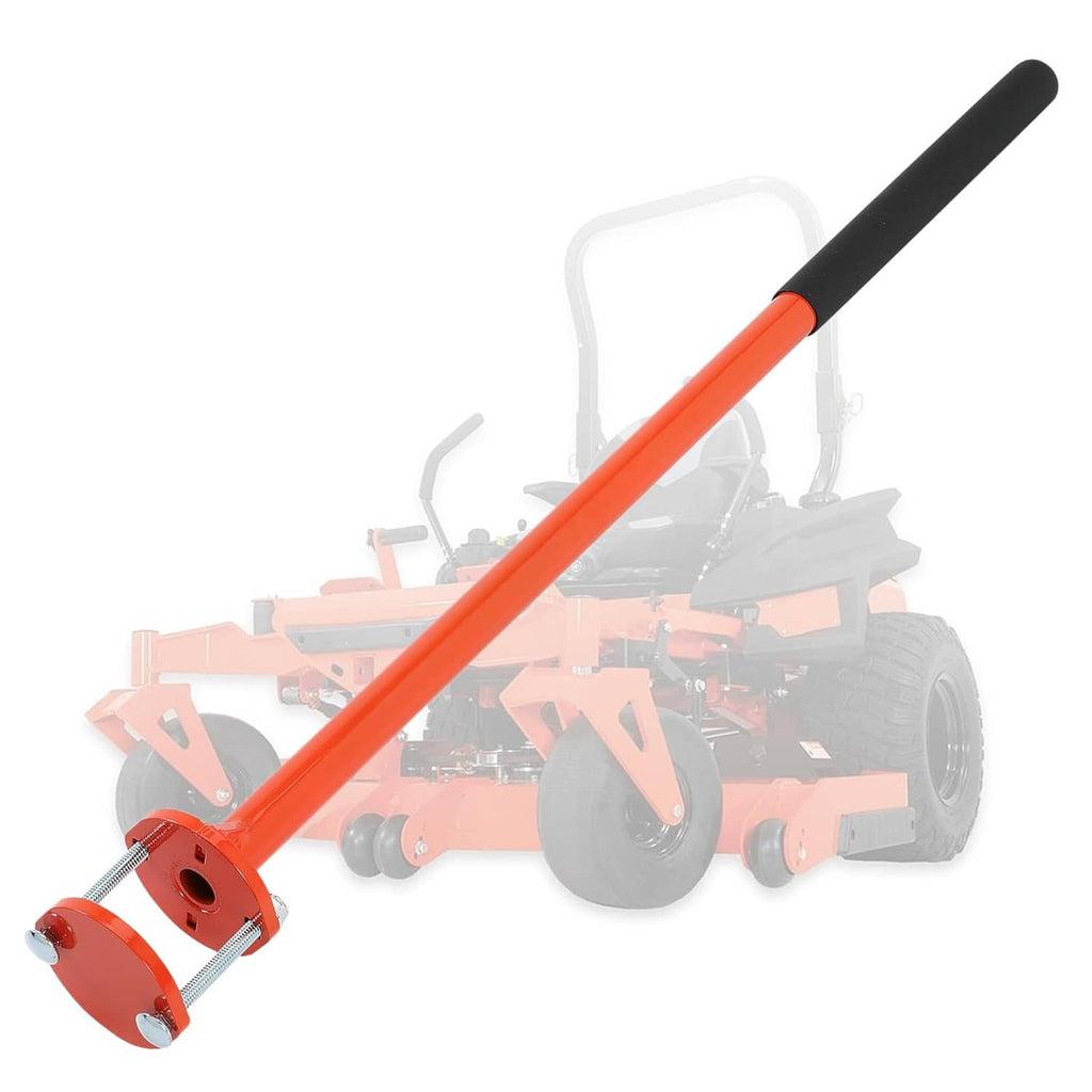 Mount assist handle kit with orange bar and black grip plus mounting bracket